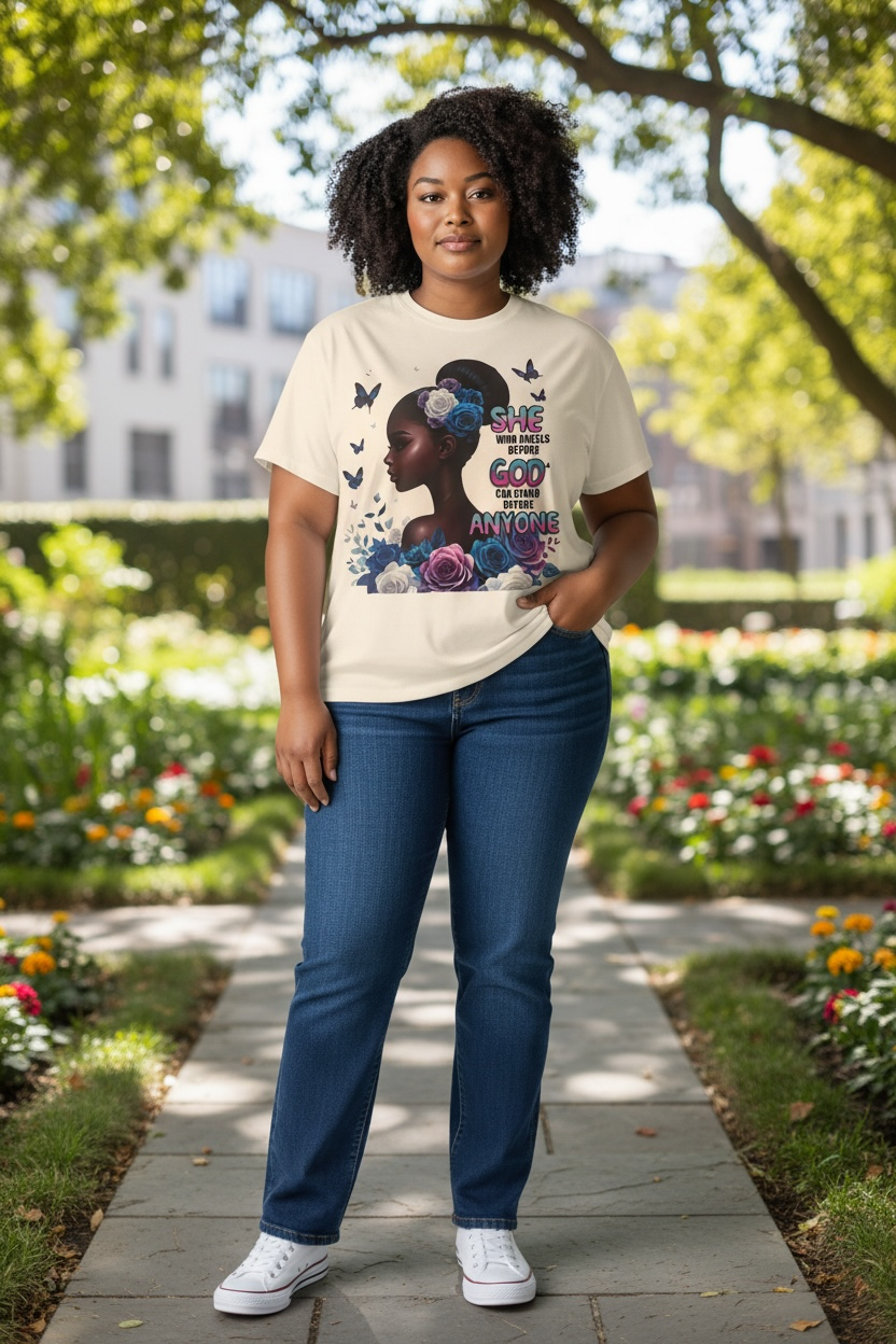 She who kneels T-shirt